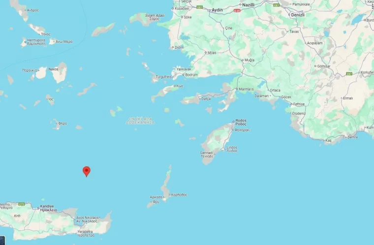 Ege'de 6 büyüklüğünde deprem: Birçok ilden hissedildi